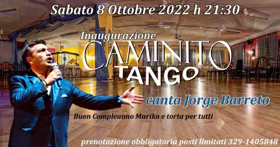 Tango eventi Marche milonga Caminito 8 ottobre
